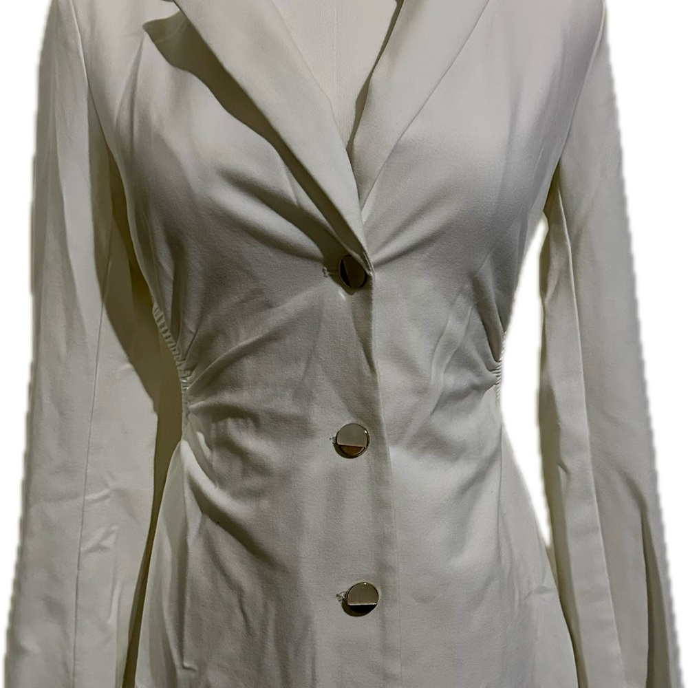 ZARA Cream CutOut Women's Blazer/Skort Dress